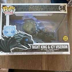 Night King And Icy Viserion Game Of Thrones Funko Pop