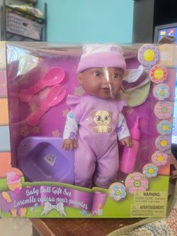 💥NEW 8 Piece Doll Set. CHOICE OF DOLL