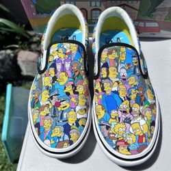 Simpsons Vans