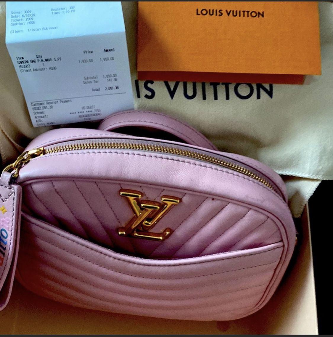 Louis Vuitton  Pink Camera Bag 