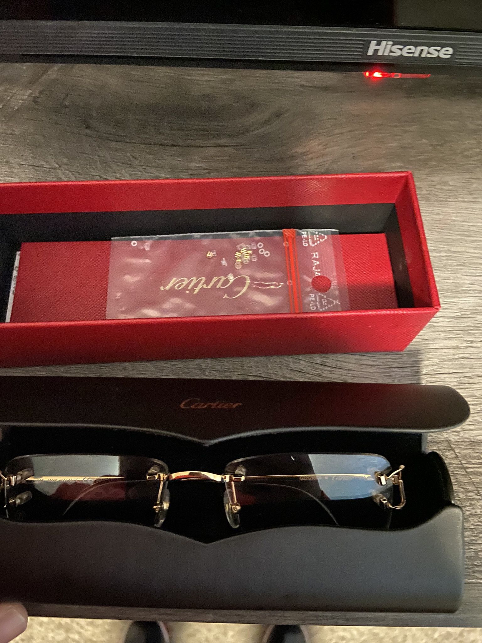 Cartier C frame Glasses 