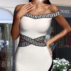 NWT, Lavishly Paris Gorgeous Limited Edition Off Shoulder Bandage Dress.