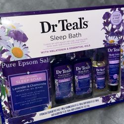 5 piece dr teals bath set  