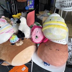 Assortment Of squish mellows