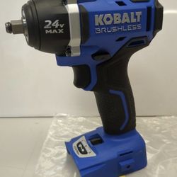 Kobalt KIW 124B-03 24V Variable Brushless 3/8in Drive Cordless Impact Wrench