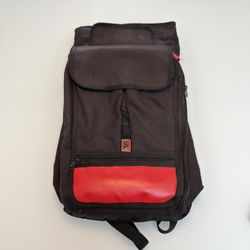 Chrome Roll-Top Backpack