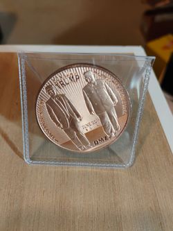 Trump DMZ Copper Coin For Sale