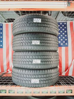 P275/60R20 GOODYEAR WRANGLER SRA 275/60R20 ALL SEASON TRUCK SUV USED TIRES 275 60 20 TIRE SHOP LEASE RETURN SPECIALIST GOMAS DE USO ALL SIZES