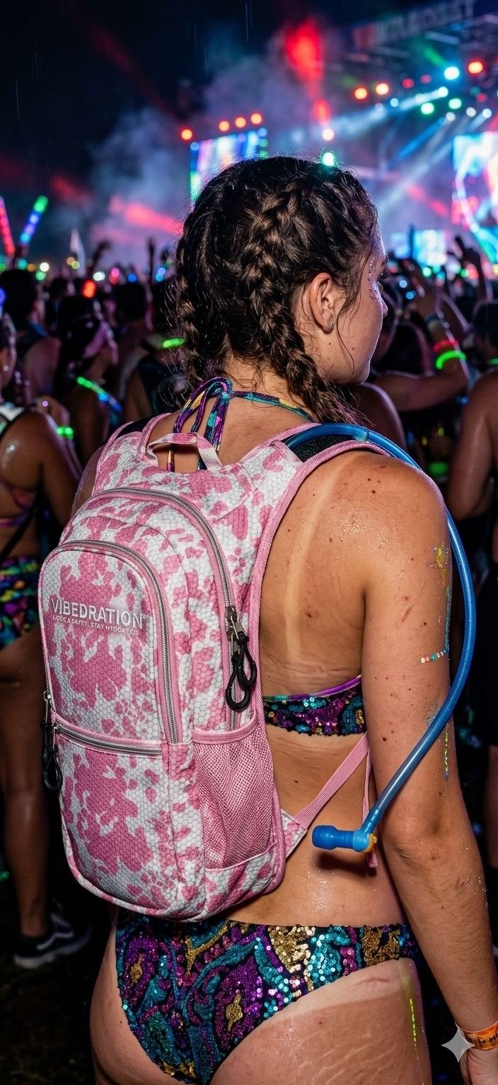 Vibedration back pack , EDC, hard summer,