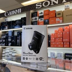 Canon PowerShot ELPH 360HS Camera (Located In Downey, CA)