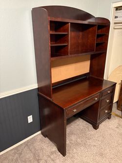 Cherrywood desk and nightstand