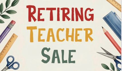 1 FREE when buy 2- CLEARANCE TEACHER-SALE School items-Classroom, office, write, bulletin