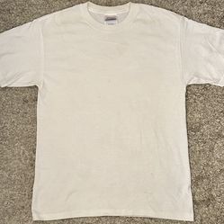 Hanes Heavyweight 50/50 Men’s S (34-36) White Crew Neck Short Sleeve T-Shirt