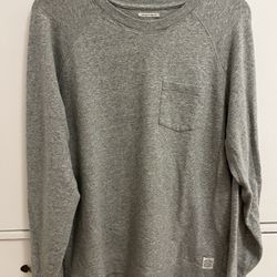 Lucky Brand - Gray Saturday Stretch Pullover Sweatshirt