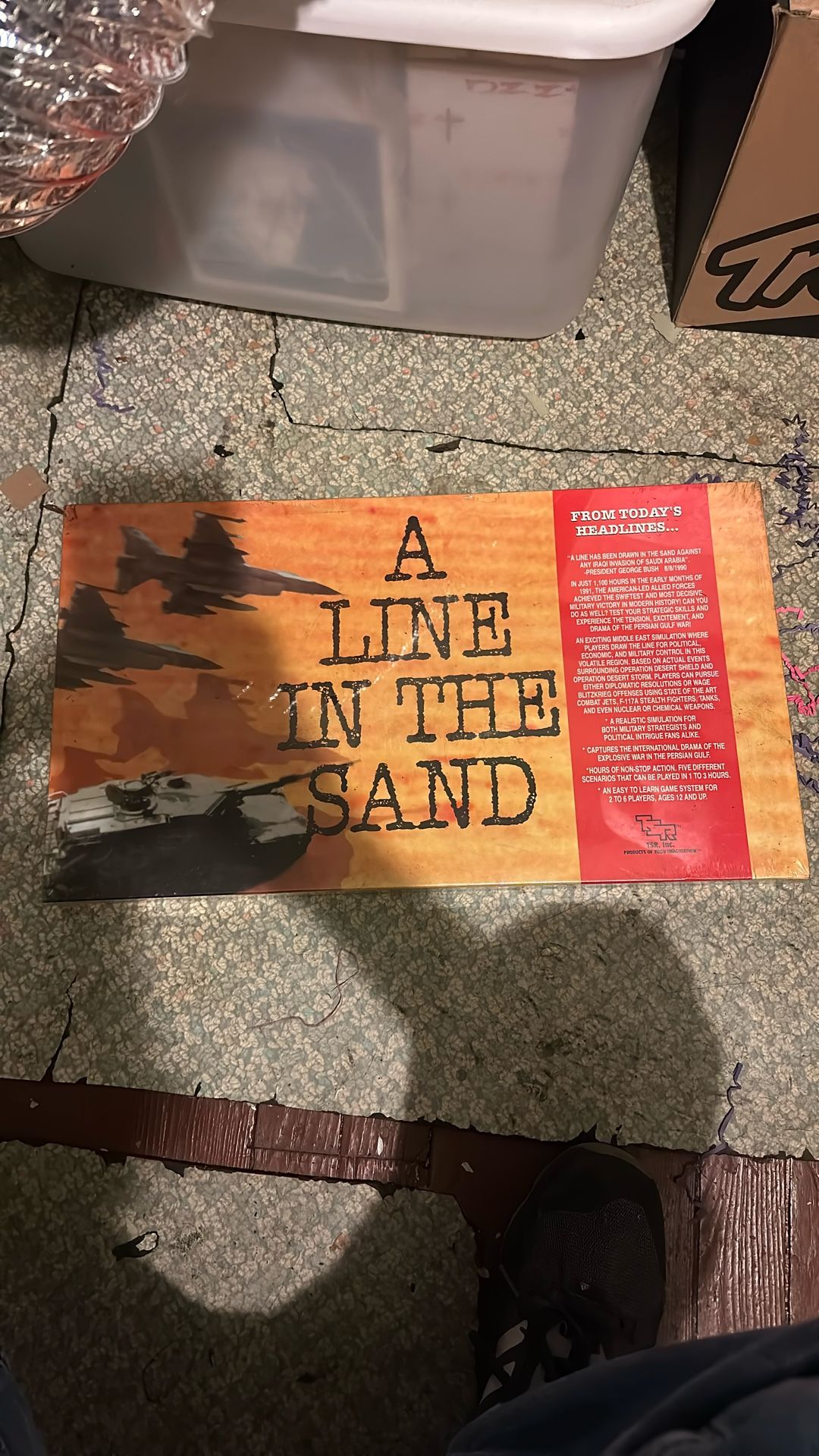 1991 TSR A line In The Sand