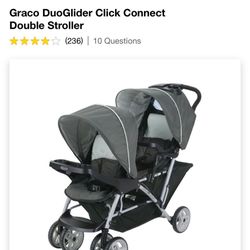 Graco Double Stroller Duo Glider 