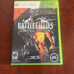 MAKE OFFER Battle Field 3 Limited Edition Xbox 360