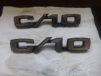 1960s Chevy C10 Emblems