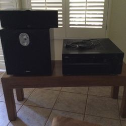 Yamaha Rx-v3300 With Speakers