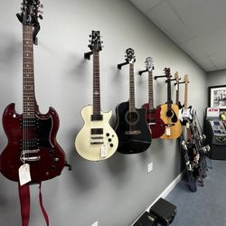 Assorted Guitars Starting At $89