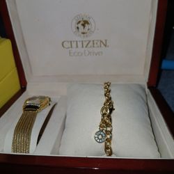 Women's Citizen Watch Gift Box Set