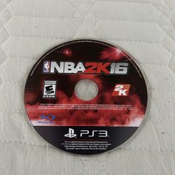 PS3 NBA 2k16 