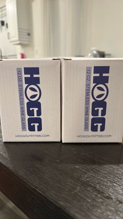 hogg 12 oz. stemless wine glass