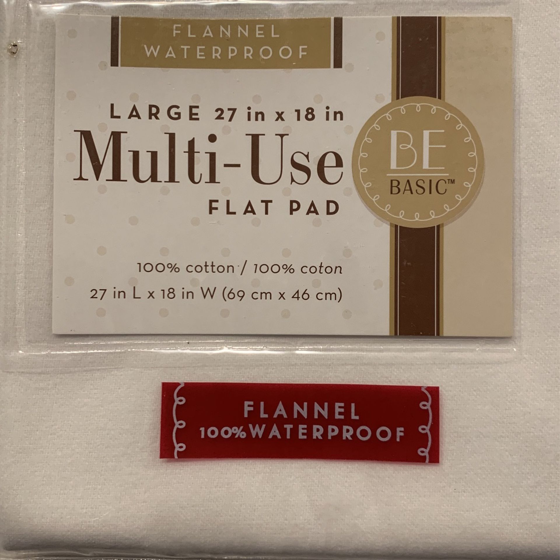 Large Flannel Waterproof Flat Pad
