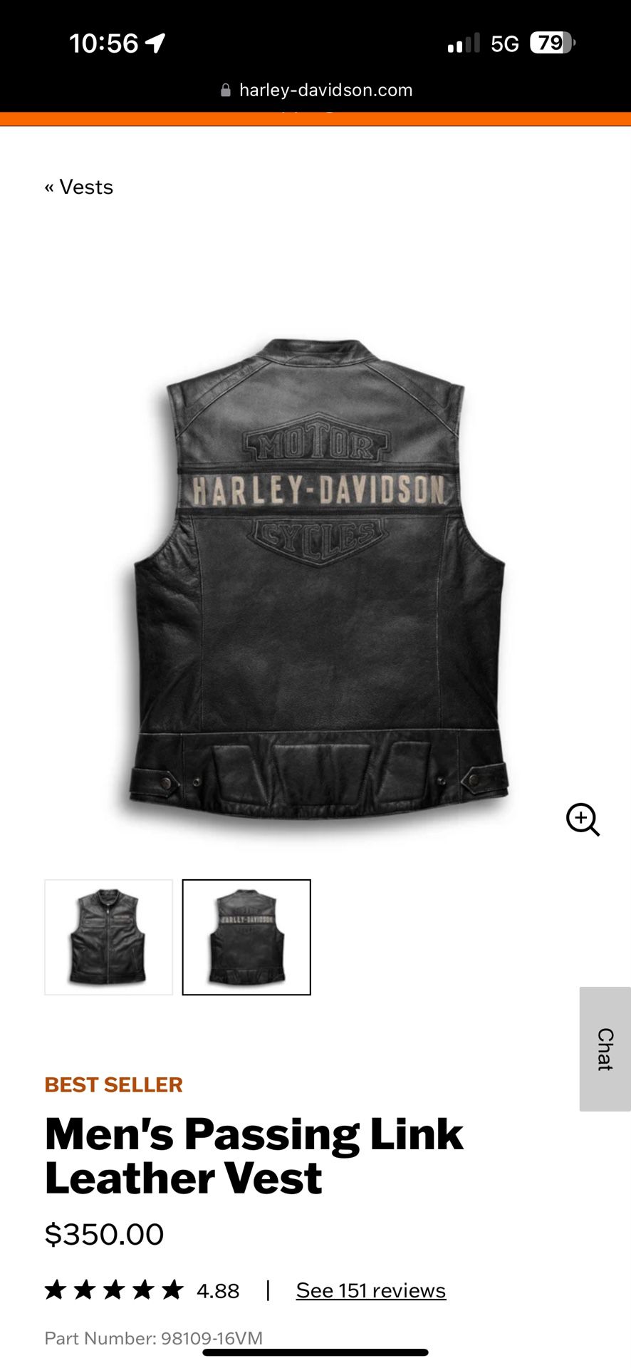 Harley Davidson Vest 