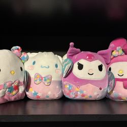Squishmallows Super Soft Plush Toy 8" , 10” Sanrio Hello Kitty Star Shine Squad
