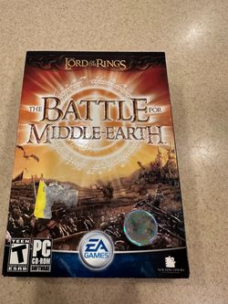 Computer Games -- Lord of the Rings Battle for middle earth