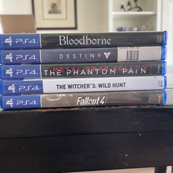 PS4 Games 35$ Whole 9$ Each
