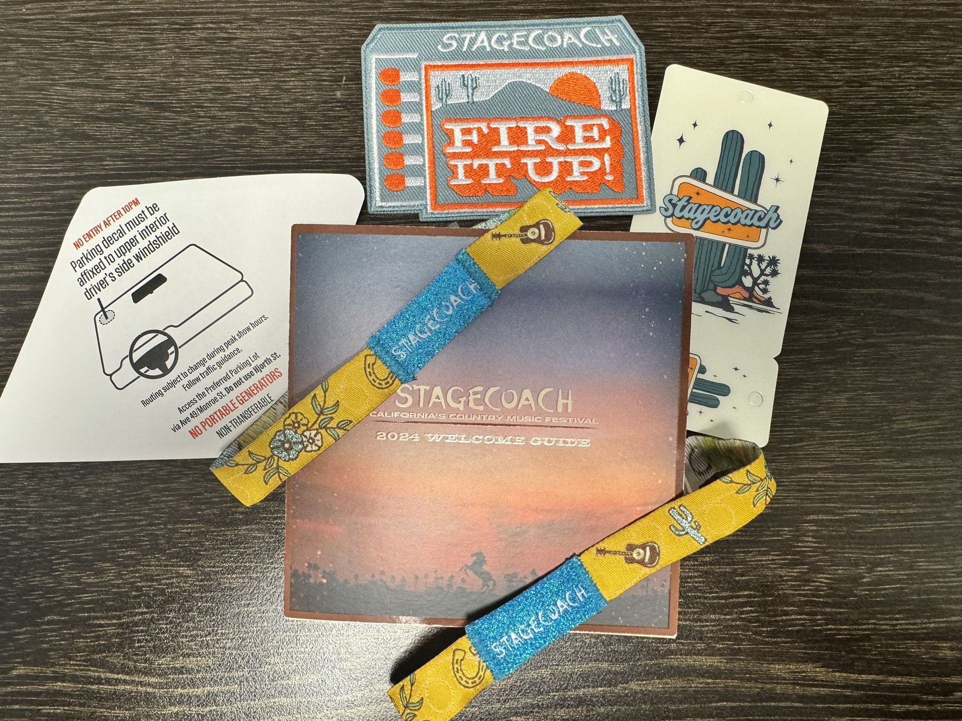 Stagecoach 3 Day GA Unregistered Wristband - 2 Available