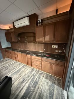 Kitchen cabinets