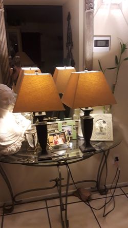 SET TABLE LAMPS FROM PIER 1 IMPORTS