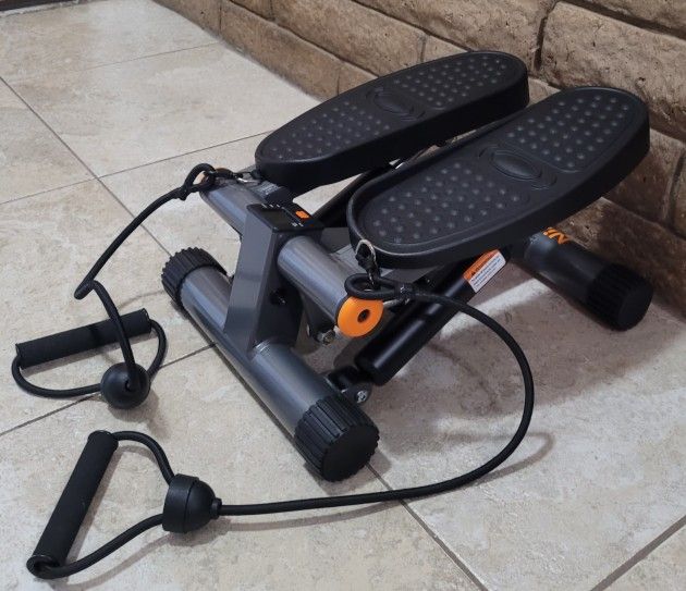 Fitness Exercise Stepper with Bands