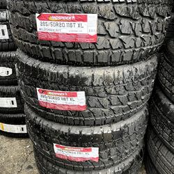 285/50/20 New Tires #4 Landspider a/t Mount & Balance // 4 llantas nuevas Instaladas Y Balanceadas