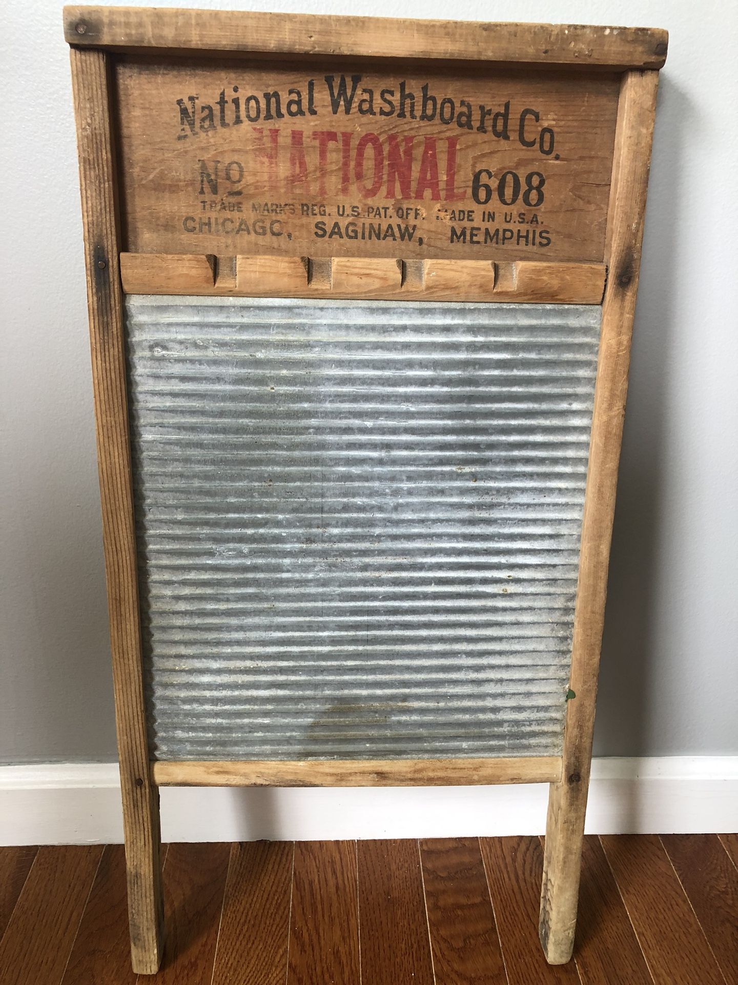 National Washboard No. 608