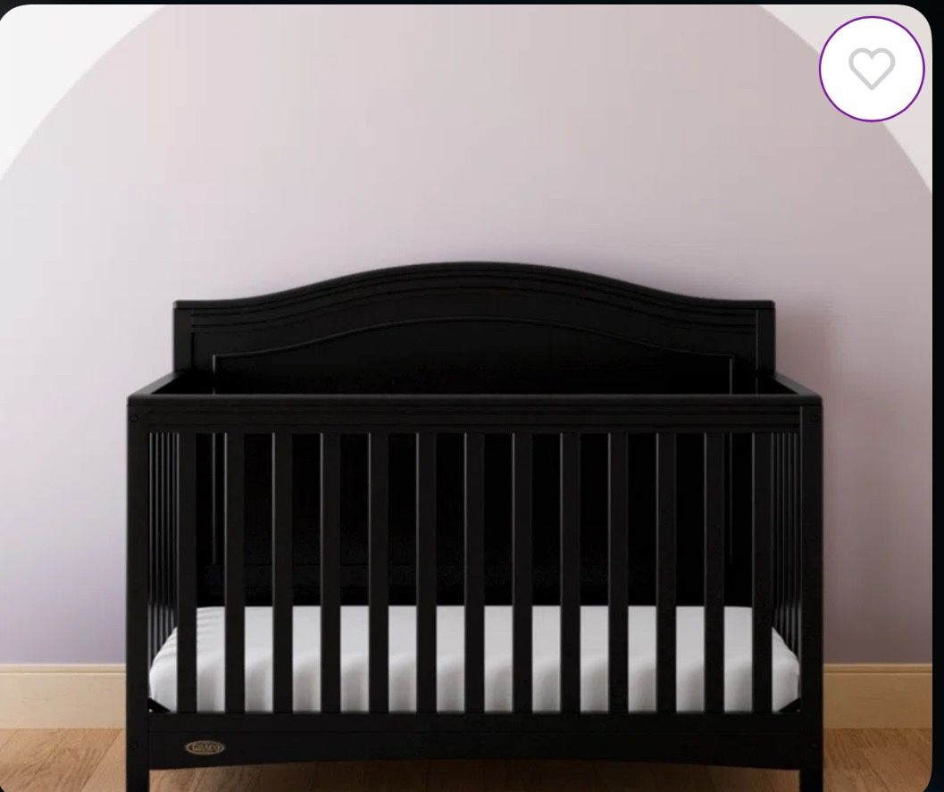 Black Baby Crib