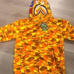 BAPE x PUBG Shark Full Zip Hoodie – Size Large