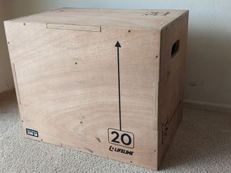 LifeLine USA 16x20x24 heavy duty Wood Plyo jump Box
