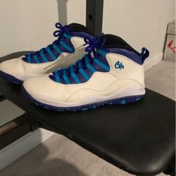 jordan 10 retro charolette hornets 