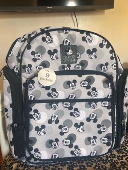 Mickey Mouse diaper bag set