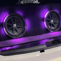 Kicker speaker set  up