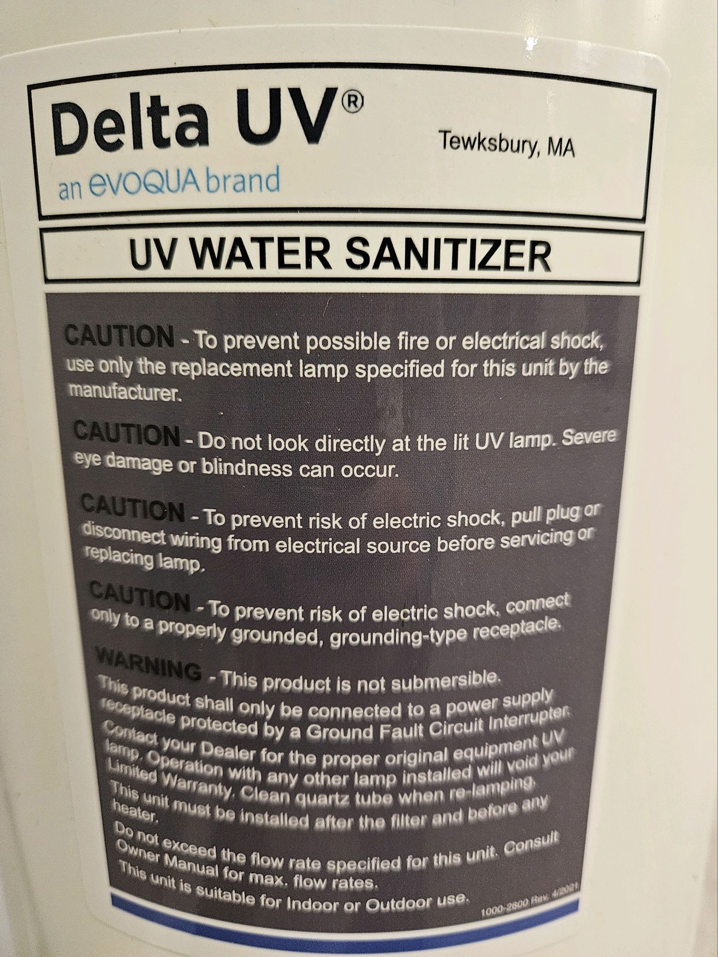 Delta UV Sanitizer