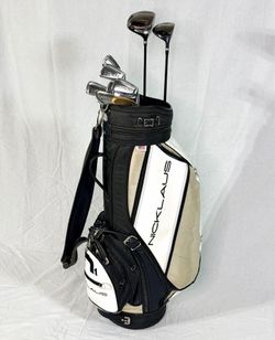 Complete RH Jack Nicklaus Golden Bear Golf Club Set | Driver Fairway Wood Irons Wedge Putter + Matching Bag