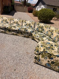 Free vintage 1962 sectional