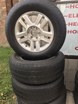 18” Ford rims 6 lugs