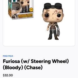 Mad Max Furiosa (CHASE) Funko Pop