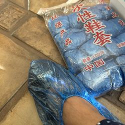 Plastic Shoe Booties 80pc